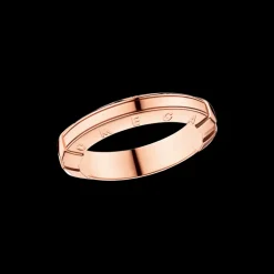 Anello, oro rosso 18k