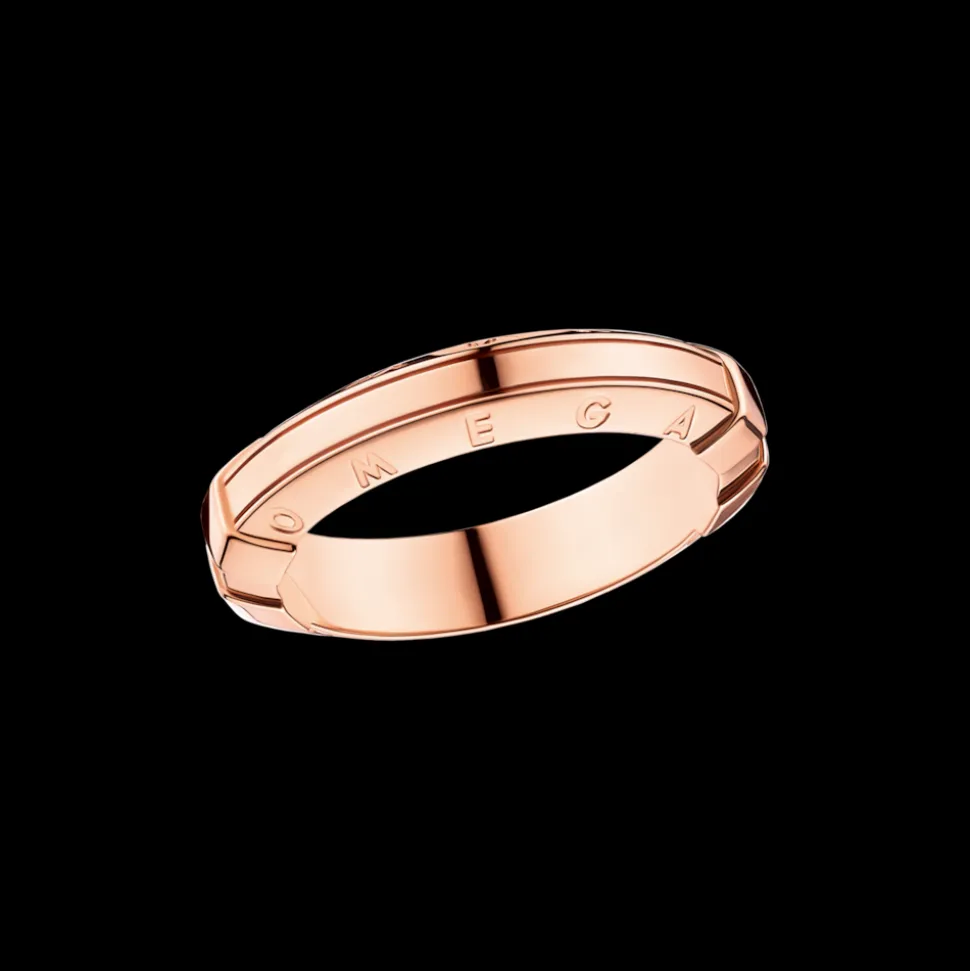 Anello, oro rosso 18k