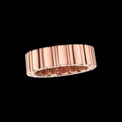 Anello, oro rosso 18k