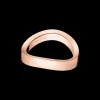 Anello, oro rosso 18k