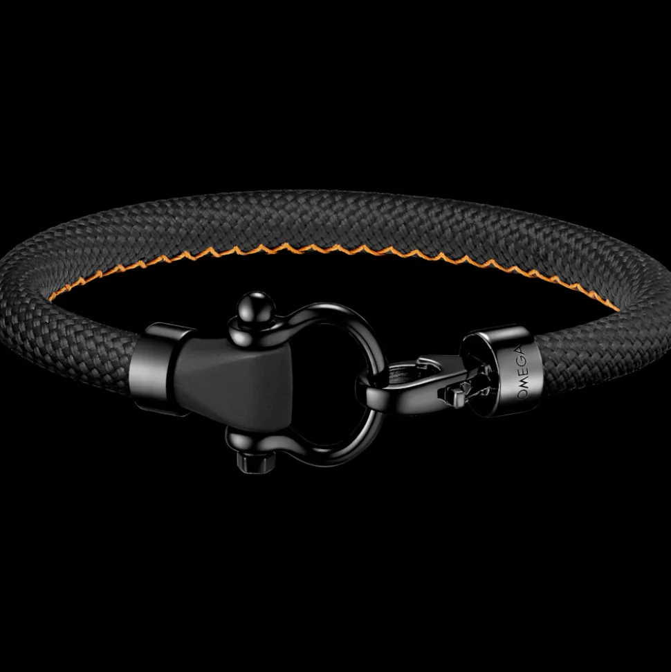 Bracciale, caucciù, acciaio inossidabile