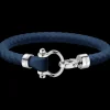 Bracciale, caucciù, acciaio inossidabile