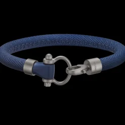 Bracciale, caucciù, titanio