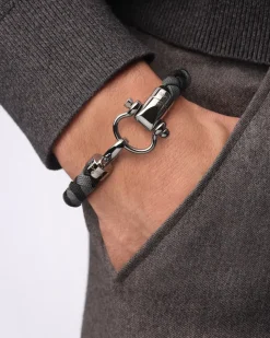Bracciale, nylon, acciaio inossidabile