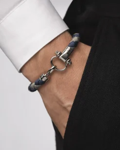 Bracciale, nylon, acciaio inossidabile