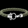 Bracciale, nylon, acciaio inossidabile