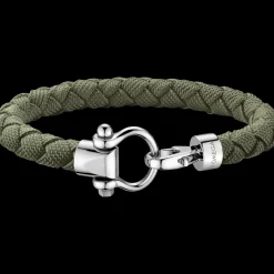 Bracciale, nylon, acciaio inossidabile