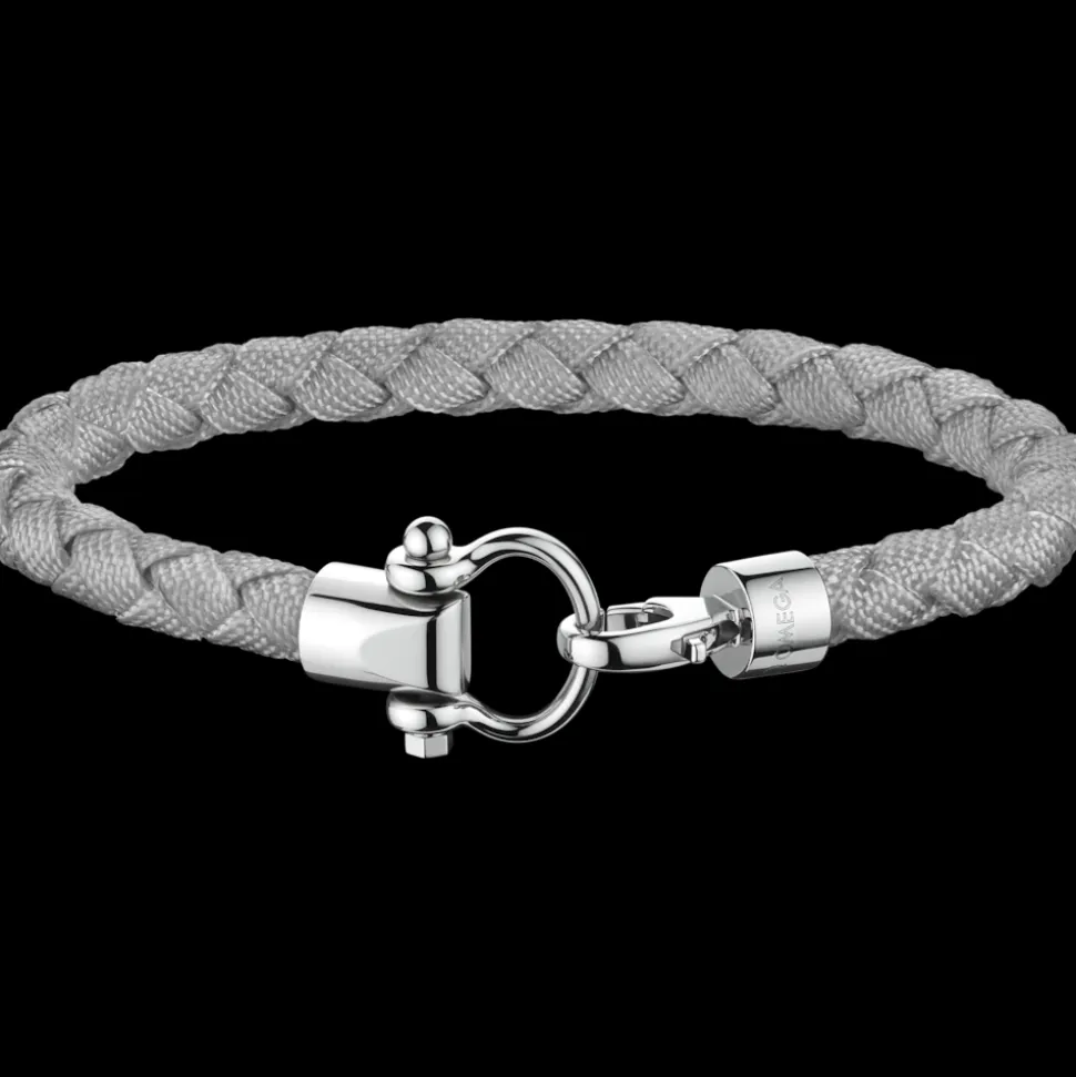 Bracciale, nylon, acciaio inossidabile