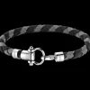 Bracciale, nylon, acciaio inossidabile