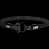 Bracciale, nylon, caucciù, acciaio inossidabile