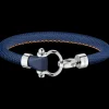 Bracciale, nylon, caucciù, acciaio inossidabile
