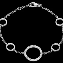 Bracciale, oro bianco 18k