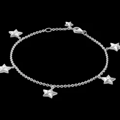 Bracciale, oro bianco 18k, diamanti