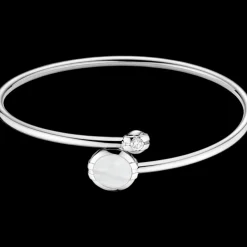 Bracciale, oro bianco 18k, diamanti, madreperla
