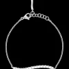 Bracciale, oro bianco 18k, diamanti