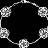 Bracciale, oro bianco 18k, madreperla tahiti