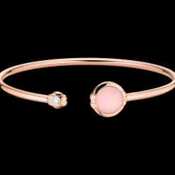 Bracciale, oro rosso 18k, diamanti, opale