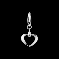 Charm, oro bianco 18k