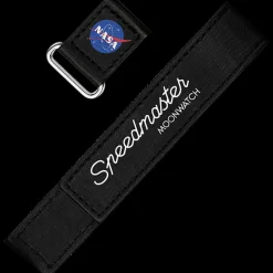 Cinturino Speedmaster Moonwatch VELCRO® nero 2 pezzi