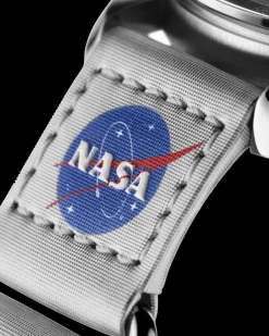 Cinturino Speedmaster Moonwatch VELCRO® grigio 2 pezzi