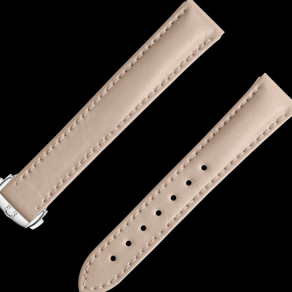 Cinturino vegano beige con fibbia déployante