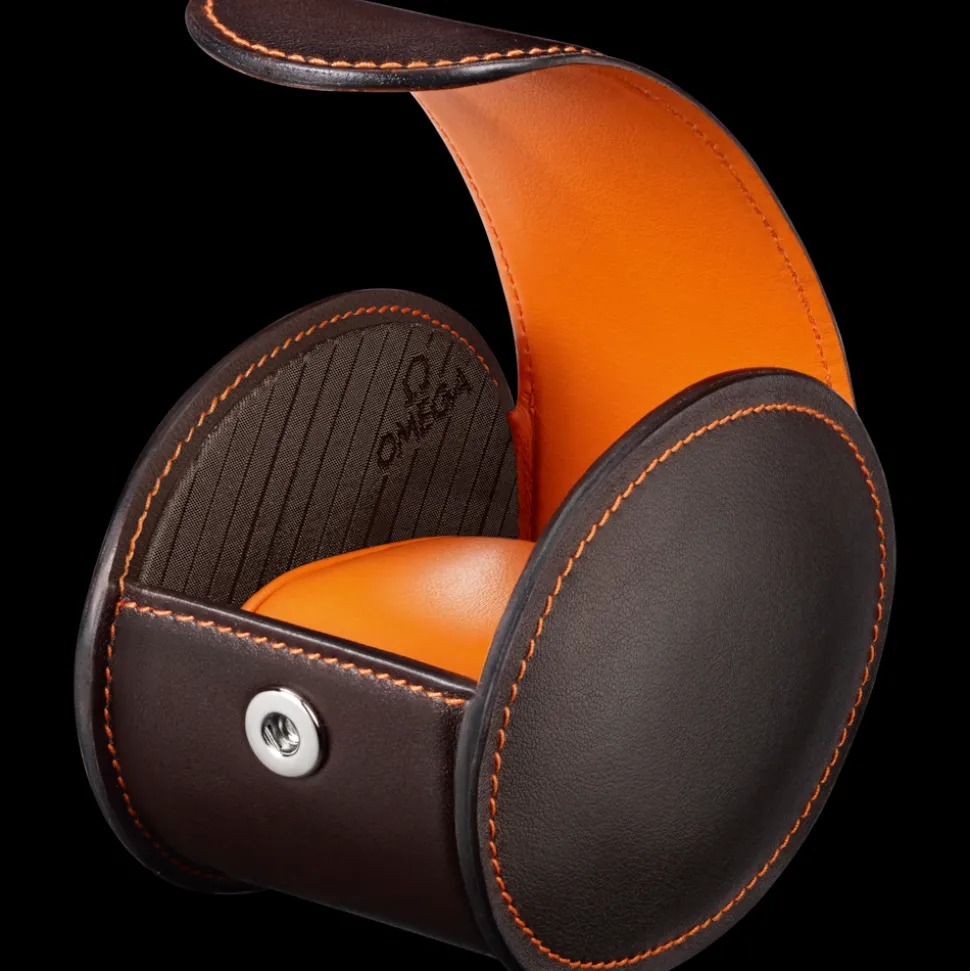 Cofanetto per orologi, marrone/arancio