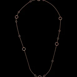 Collier, oro rosso 18k