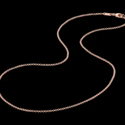 Collier, oro rosso 18k