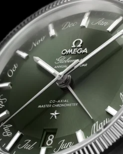 41 mm, acciaio su cinturino di pelle
