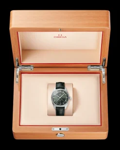 41 mm, acciaio su cinturino di pelle
