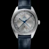 41 mm, acciaio su cinturino di pelle