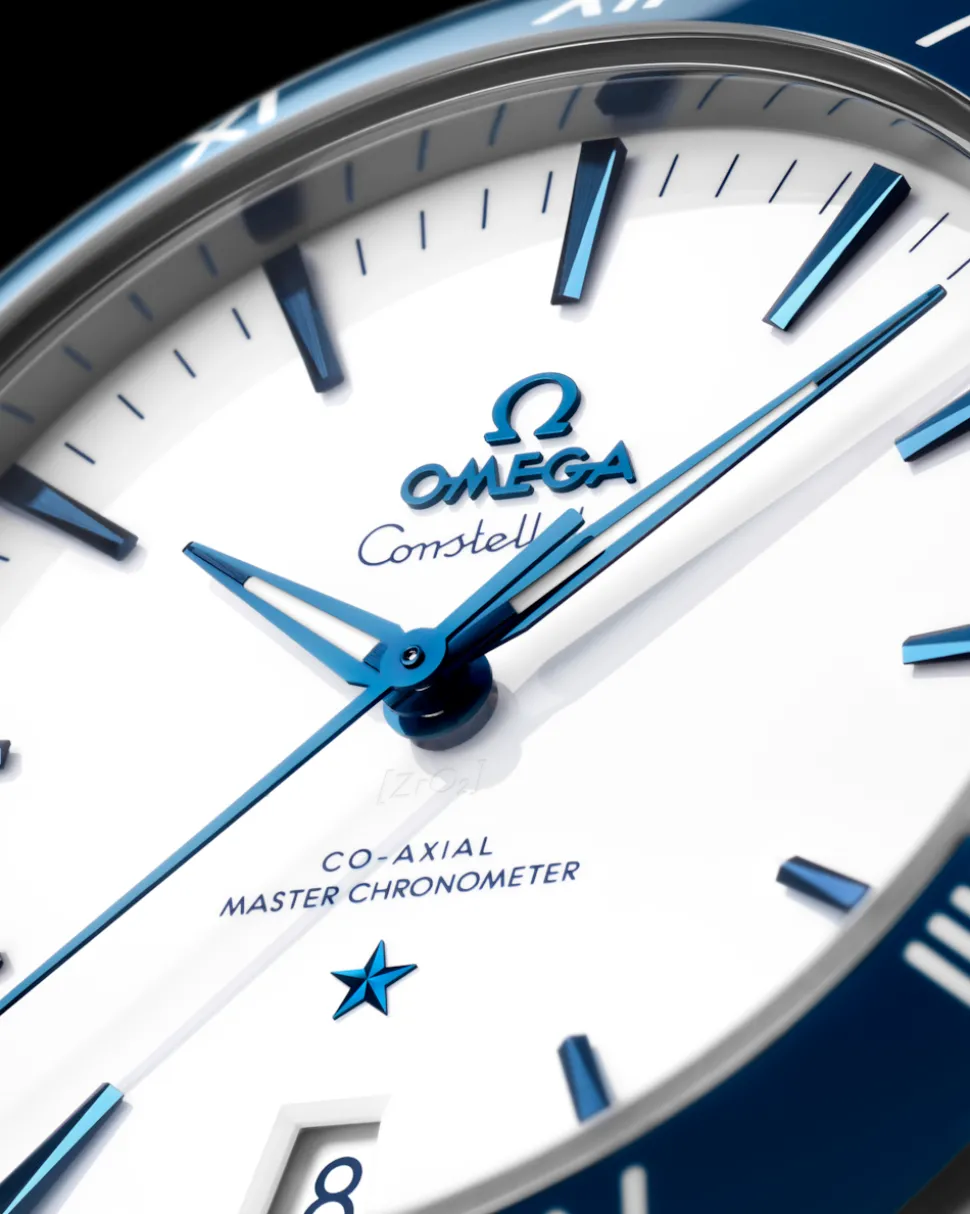 41 mm, acciaio su cinturino di pelle