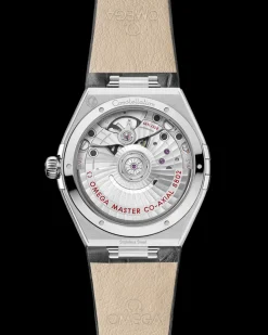 34 mm, acciaio su cinturino di pelle