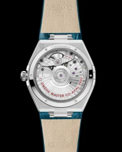 34 mm, acciaio su cinturino di pelle