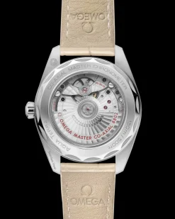 38 mm, acciaio su cinturino di pelle