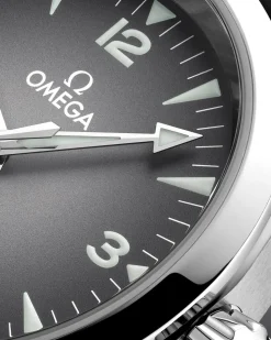 38 mm, acciaio su cinturino di pelle