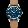 41 mm, acciaio su cinturino di pelle