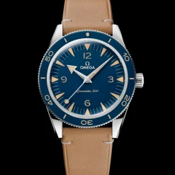41 mm, acciaio su cinturino di pelle