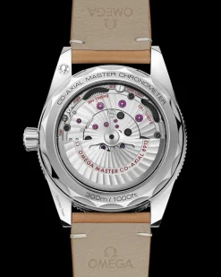 41 mm, acciaio su cinturino di pelle