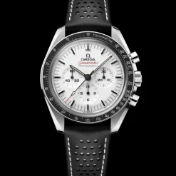 42 mm, acciaio su cinturino di pelle
