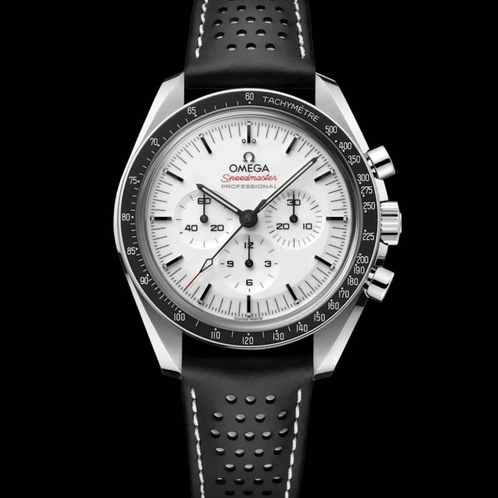42 mm, acciaio su cinturino di pelle