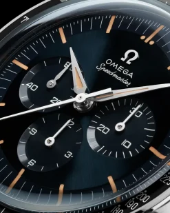 39,7 mm, acciaio su cinturino di pelle