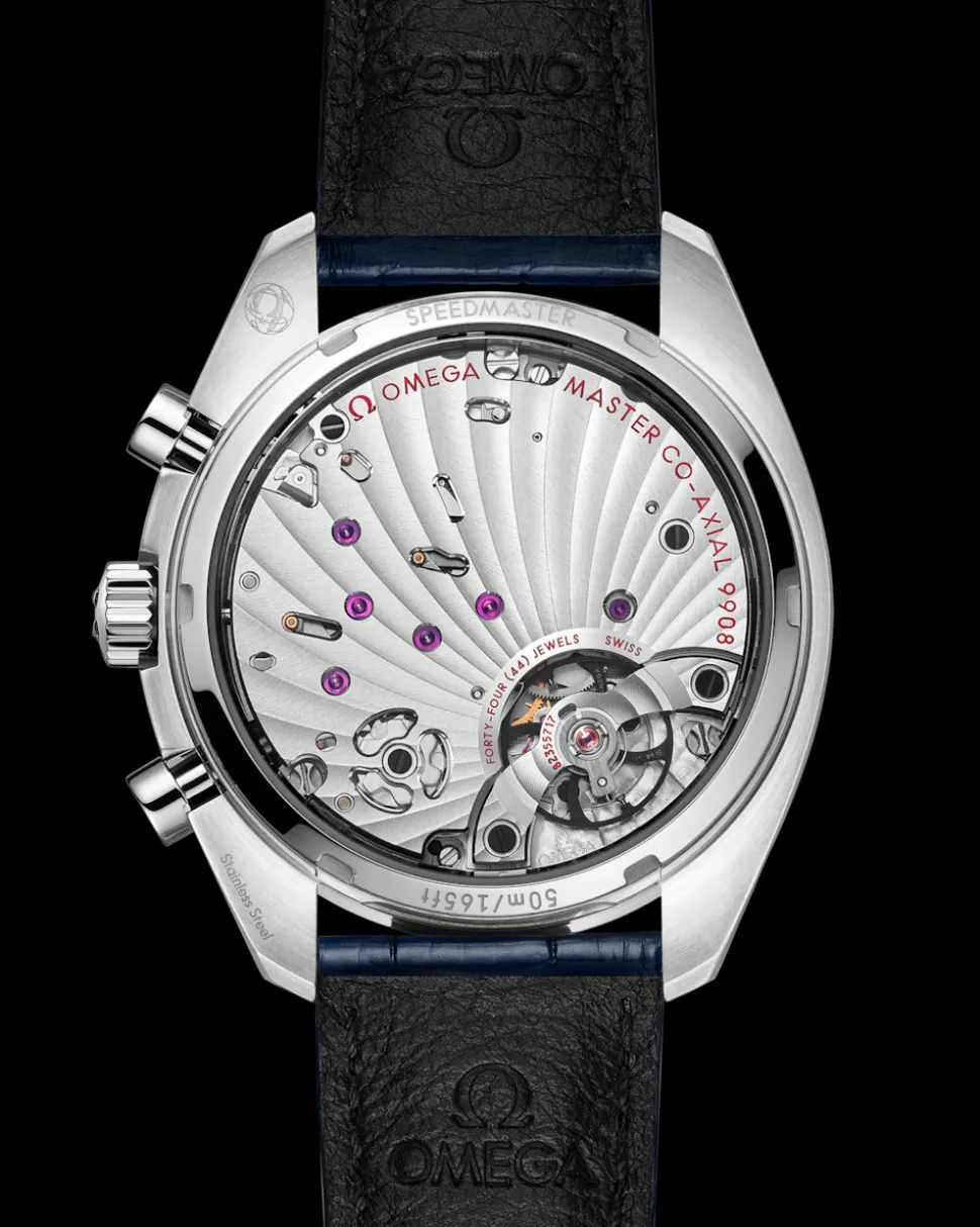 43 mm, acciaio su cinturino di pelle