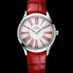 36 mm, acciaio su cinturino di pelle