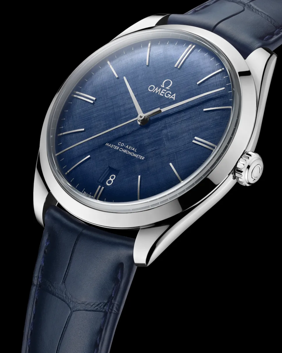 40 mm, acciaio su cinturino di pelle