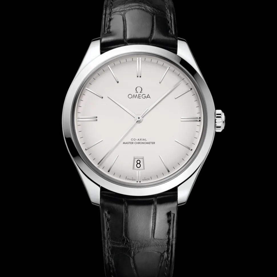 40 mm, acciaio su cinturino di pelle