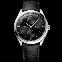 40 mm, acciaio su cinturino di pelle