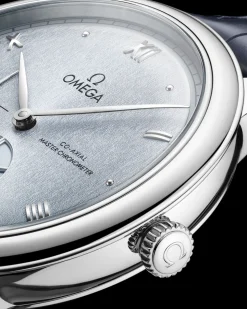 41 mm, acciaio su cinturino di pelle