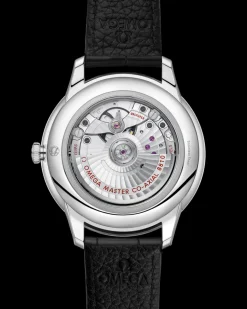 41 mm, acciaio su cinturino di pelle