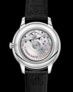 41 mm, acciaio su cinturino di pelle